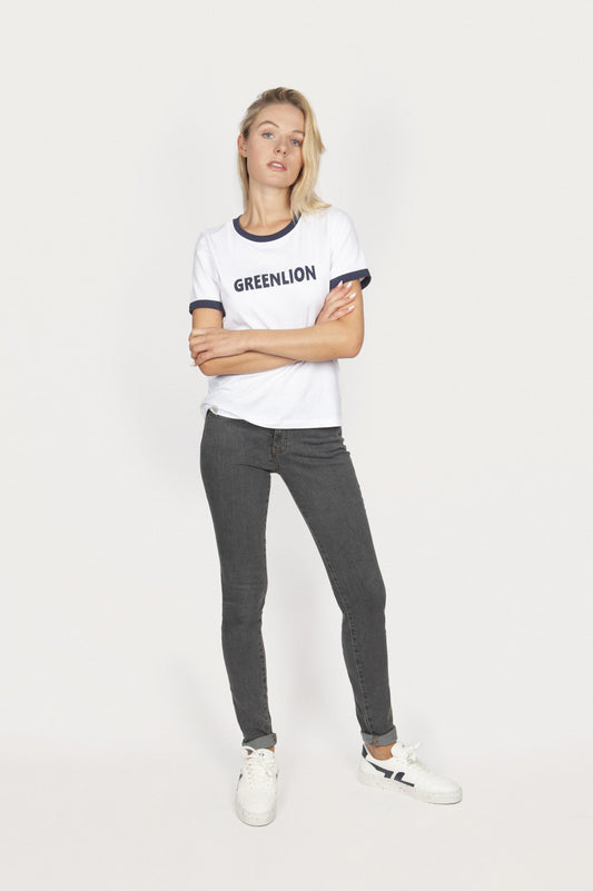 Victoria Grey - Jean slim gris éco-responsable