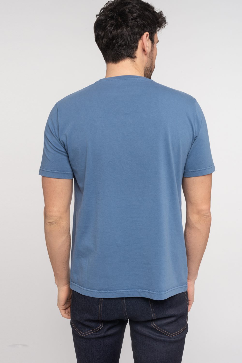 KIBO - T-shirt 100% Coton BIO - BLEU