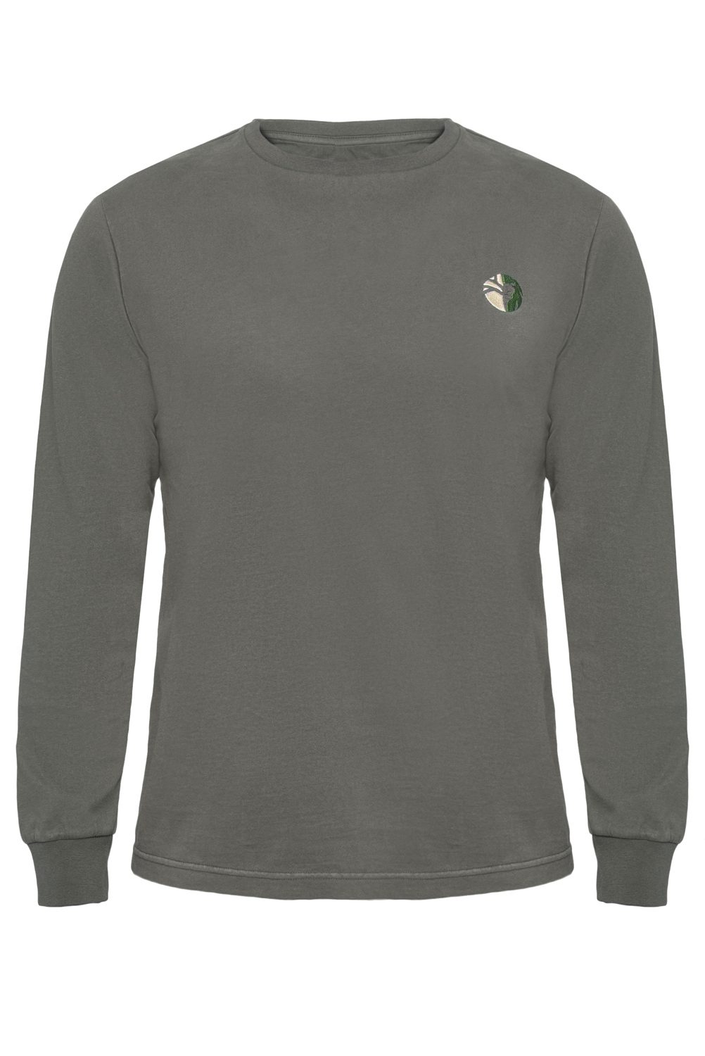 Kilimanjaro Gris - T-shirt manches longues 100% Coton BIO