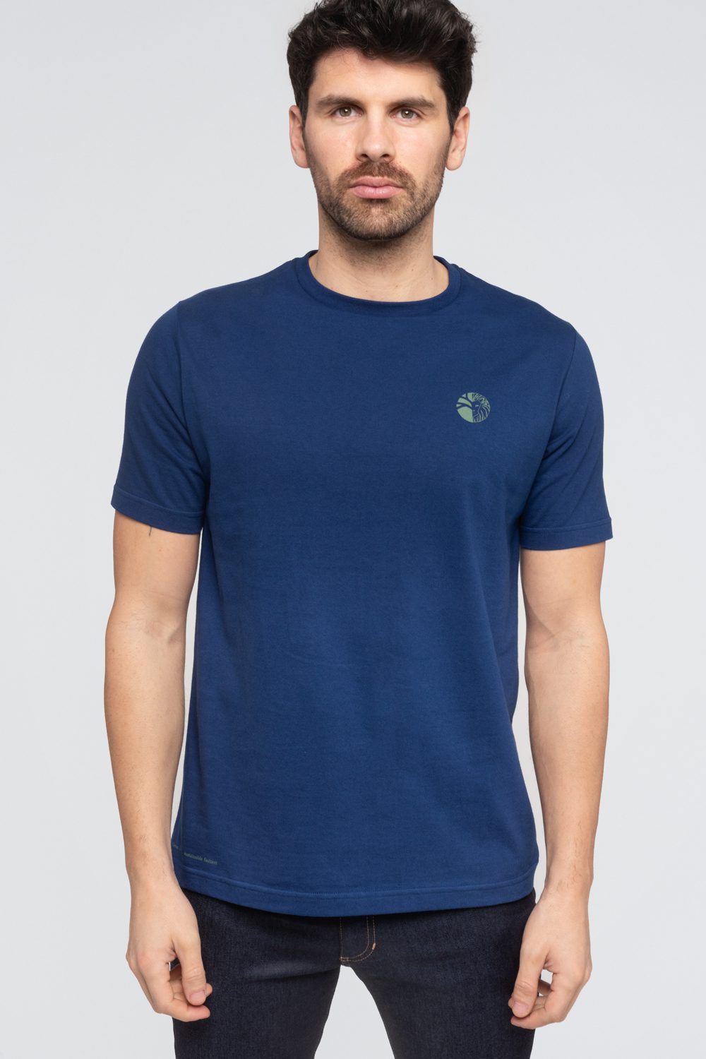 LÉO - T-shirt 100% Coton BIO - BLEU
